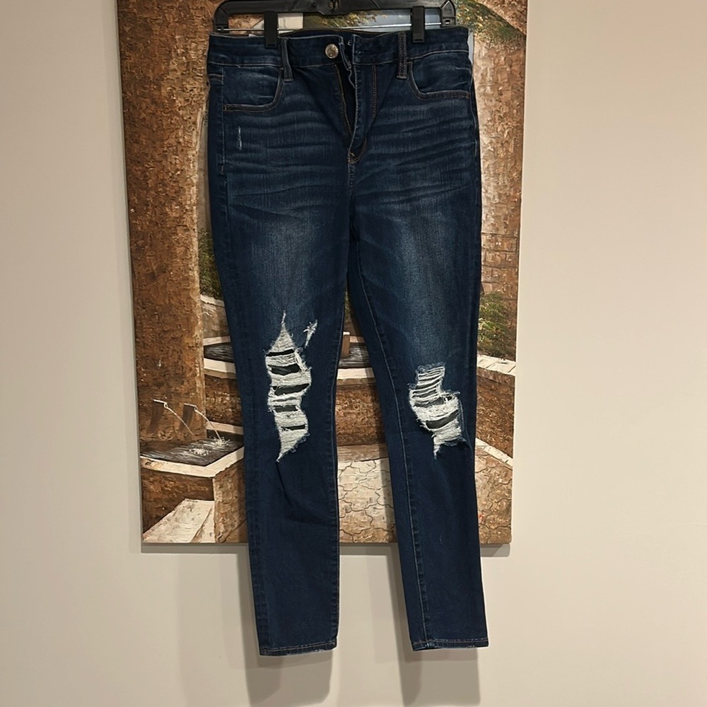 🔥American Eagle Hi Rise 360 Next Level Stretch Jegging NEW!